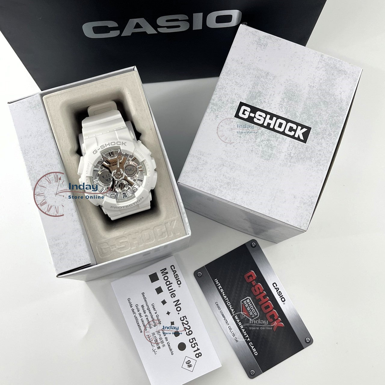 Casio G-Shock Women's Watch GMA-S120VA-7A Shock Resistant Magnetic Resistant Mineral Glass