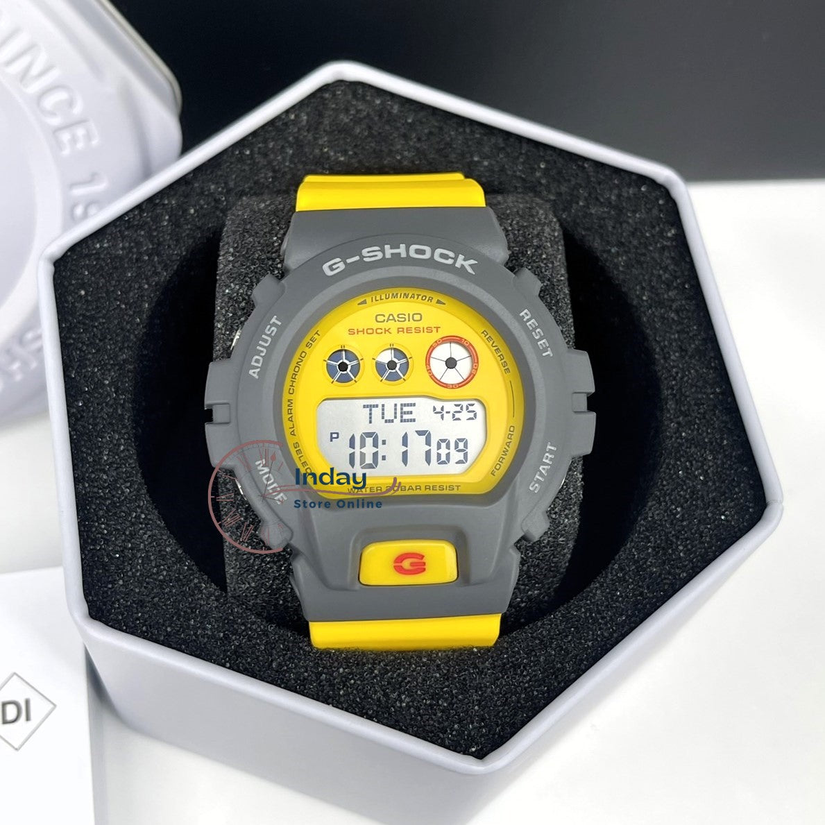 Casio G-Shock Women's Watch GMD-S6900Y-9 Digital Resin Band Shock Resistant Mineral Glass