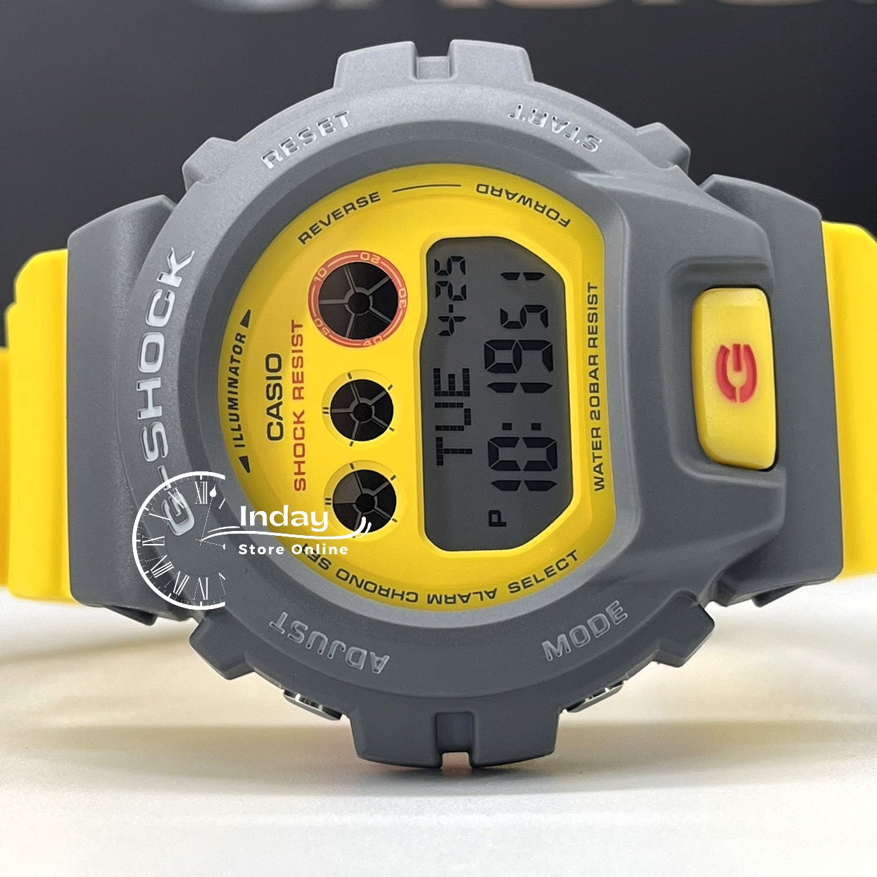 Casio G-Shock Women's Watch GMD-S6900Y-9 Digital Resin Band Shock Resistant Mineral Glass