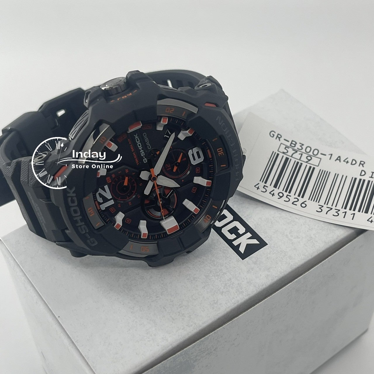 Casio G-Shock Gravitymaster Men's Watch GR-B300-1A4 Shock Resistant Mobile link Bluetooth Tough Solar