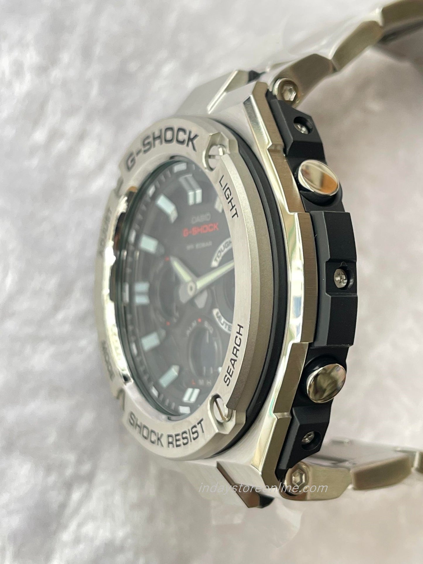 Casio G-Shock G-Steel Men's Watch GST-S110D-1A Shock Resistant Tough Solar (Solar powered)