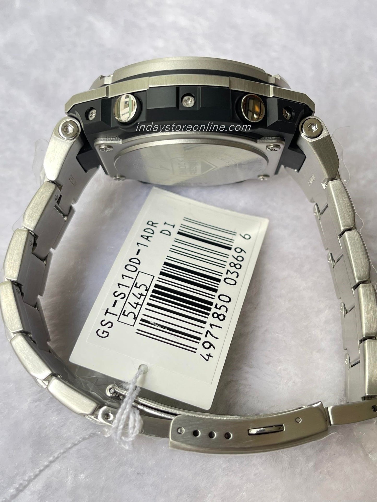 Casio G-Shock G-Steel Men's Watch GST-S110D-1A Shock Resistant Tough Solar (Solar powered)