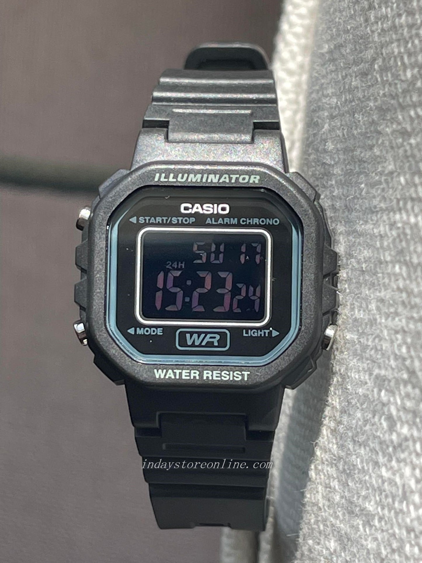 Casio Digital Women's Watch LA-20WH-1B Digital Resin Band Resin Glass