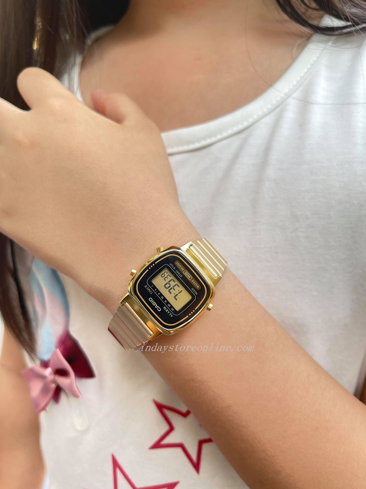 Casio Vintage Watch With Bracelet Casio Vintage Stainless Steel