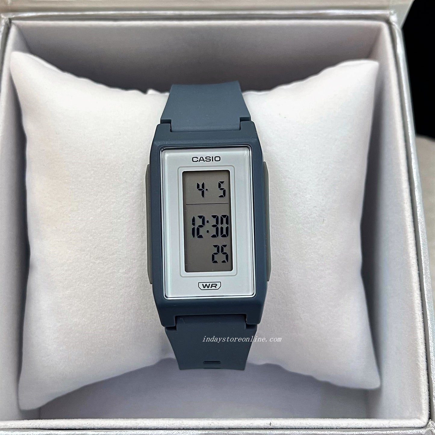 Casio Digital Women's Watch LF-10WH-2 Digital Resin Band Resin Glass