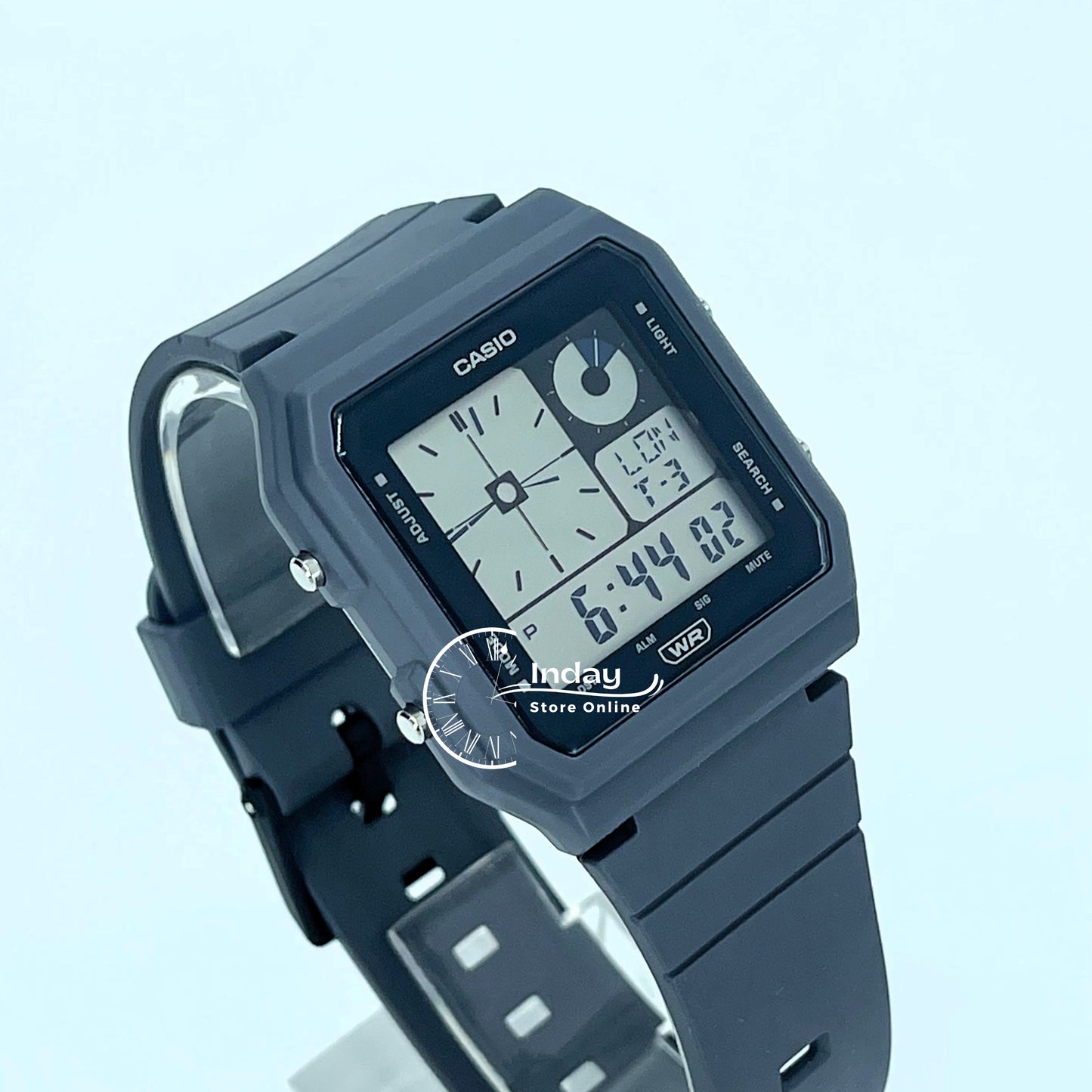 Casio Digital Unisex Watch LF-20W-8A2 Digital Resin Band Resin Glass