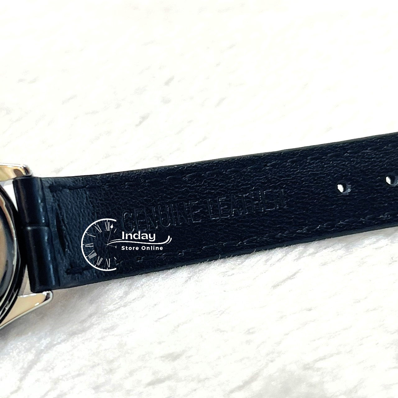 Casio Fashion Women's Watch LTP-1183E-7A Mineral glass Black Leather Strap