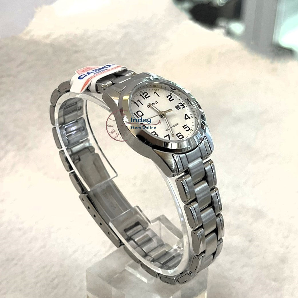 Casio Fashion Women's Watch LTP-1215A-7B2 Silver Stainless Steel Band