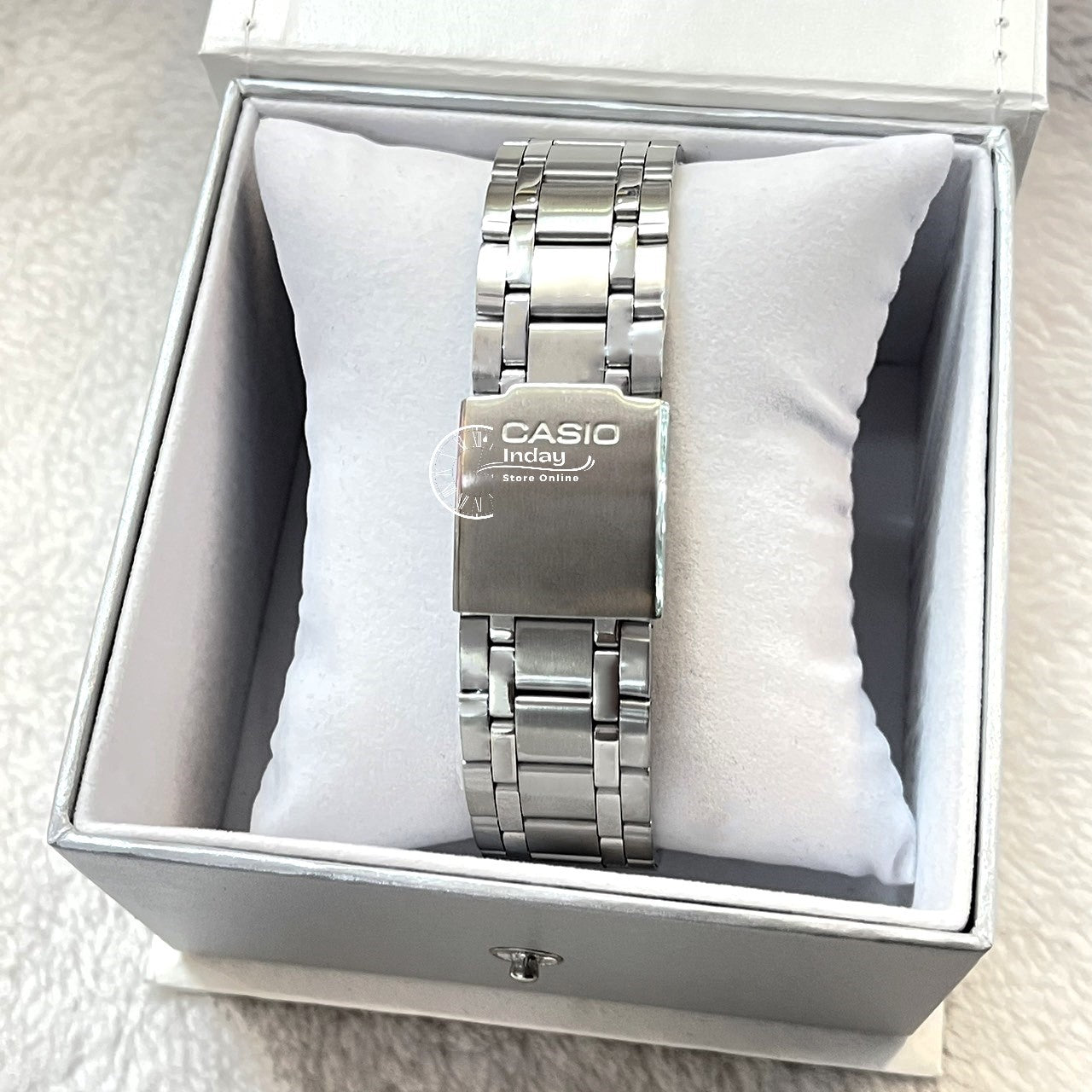 Casio Fashion Men's Watch MTP-1314D-7A Stainless Steel Strap Mineral Glass