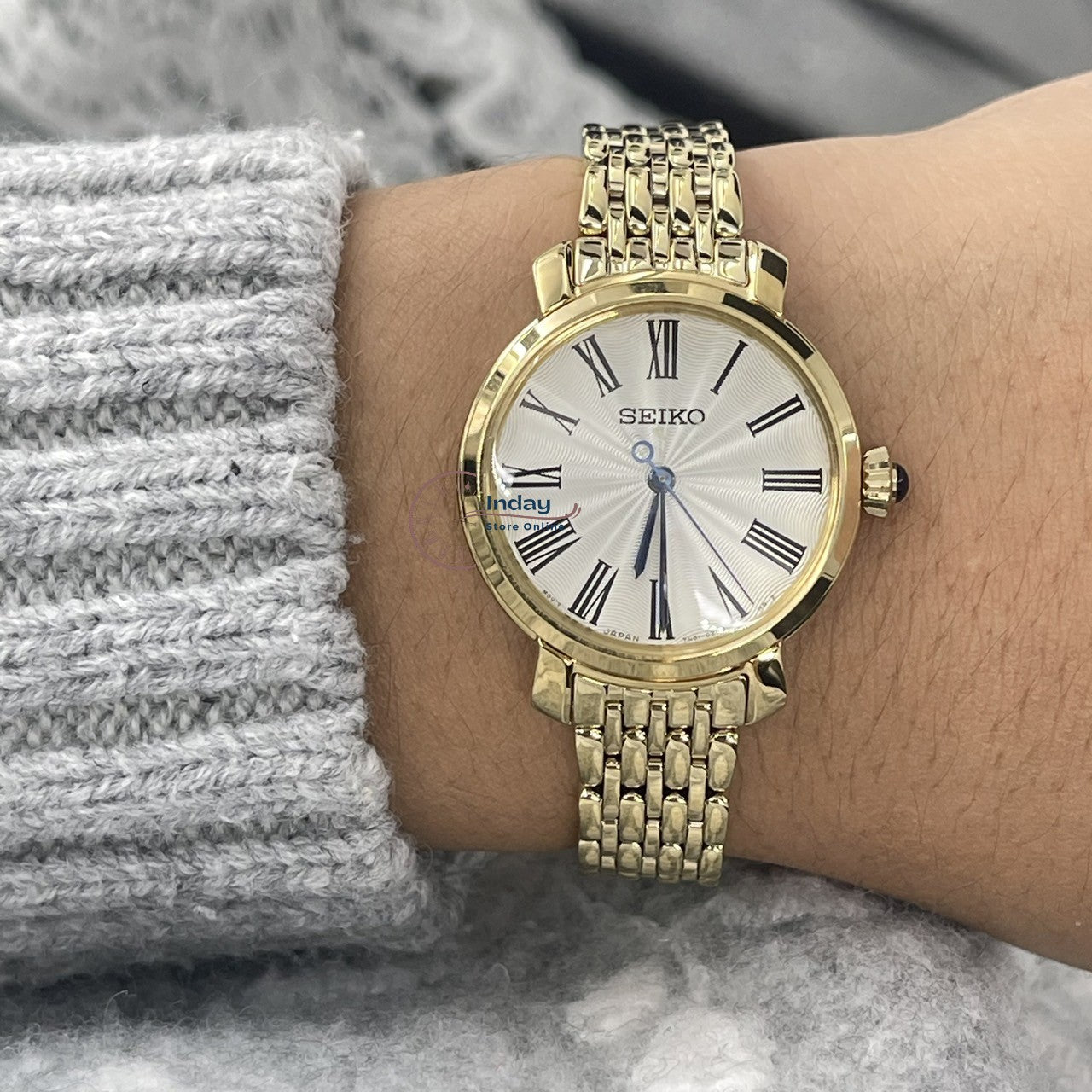 Seiko Women's Watch SRZ520P1 Battery Operated Stainless Steel Hardlex Crystal