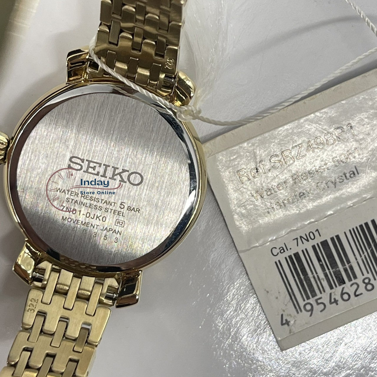 Seiko Women's Watch SRZ520P1 Battery Operated Stainless Steel Hardlex Crystal