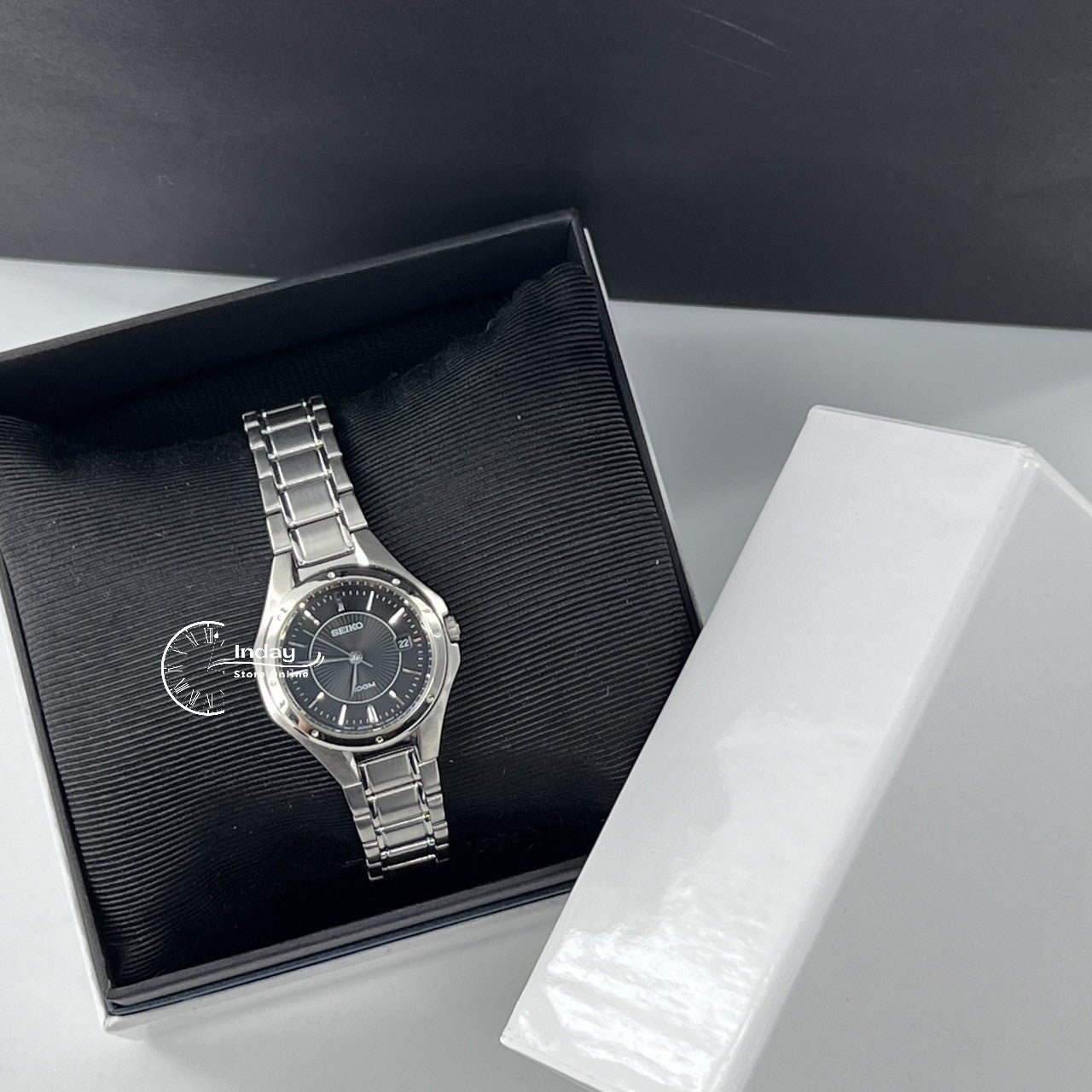 Seiko Women's Watch SXDE13P1 Stainless Steel Band Battery Operated