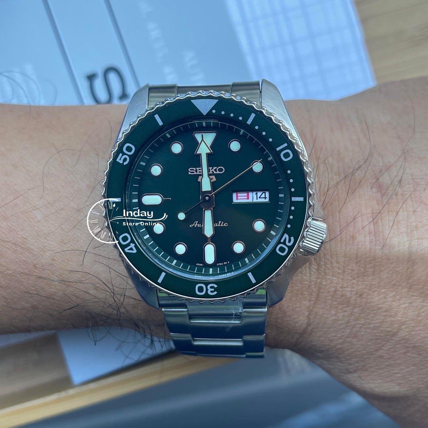 Seiko Automatic Men's Watch SRPD63K1 SKX Sports Style