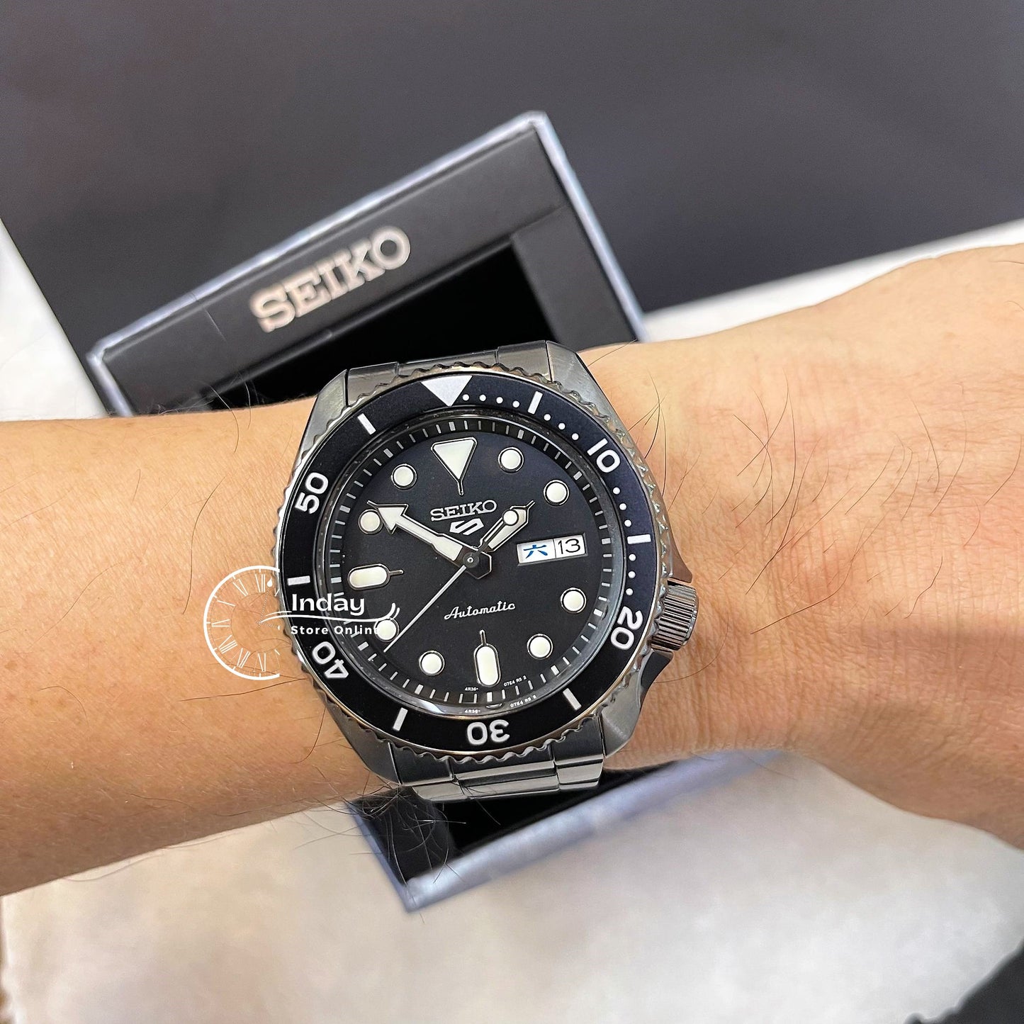 Seiko Automatic Men's Watch SRPD65K1 SKX Sports Style
