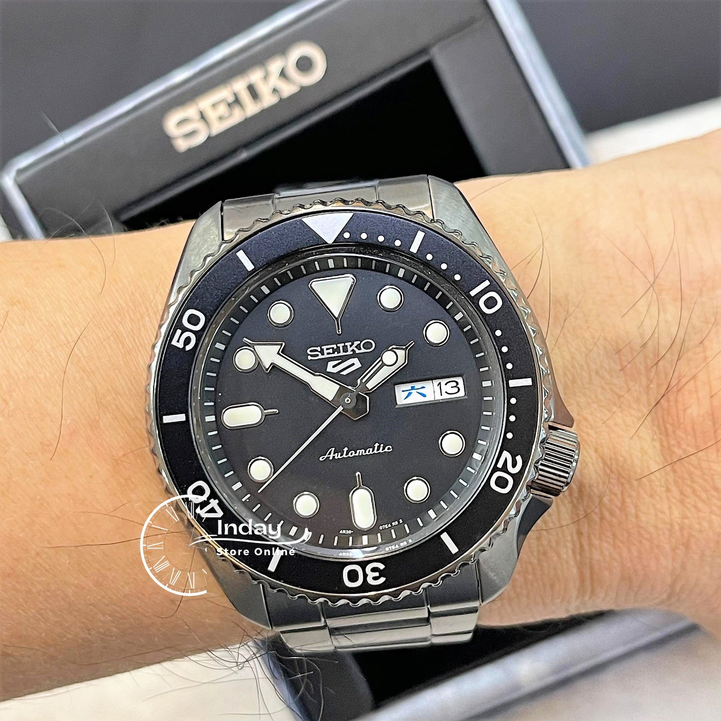 Seiko Automatic Men's Watch SRPD65K1 SKX Sports Style