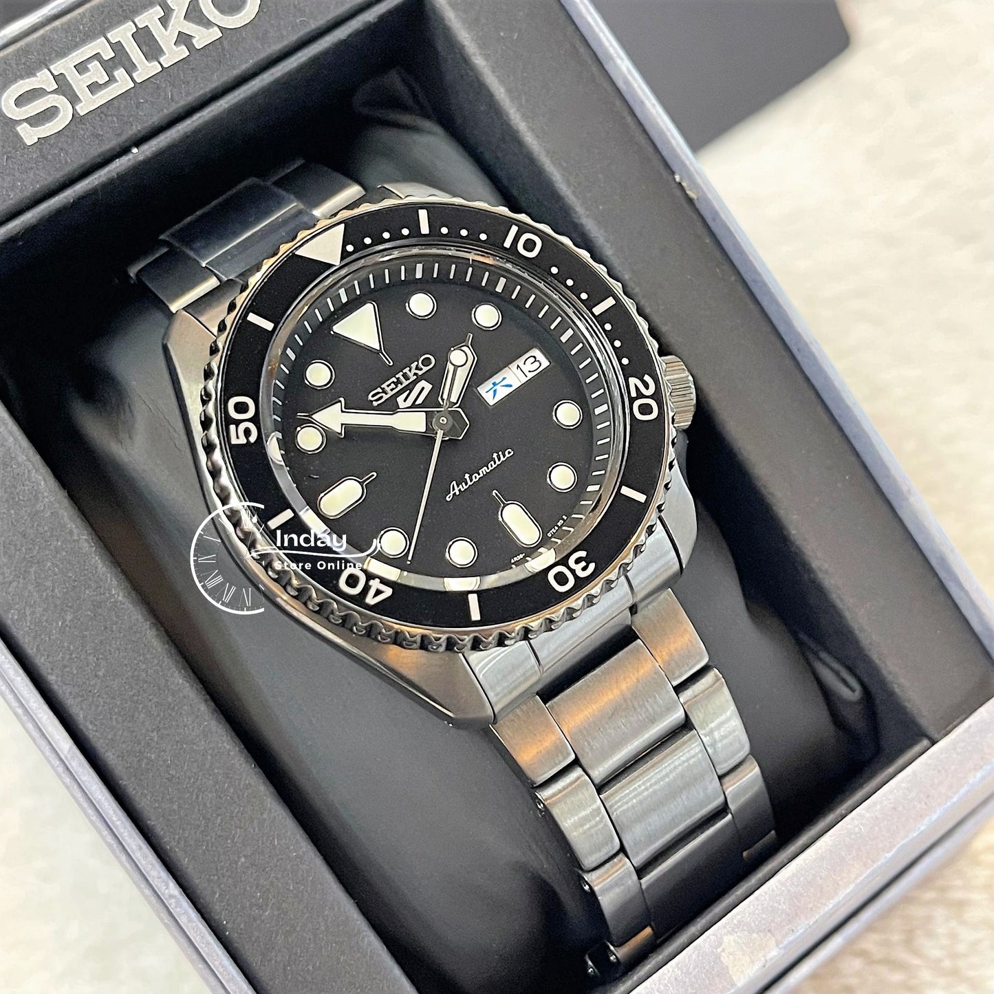 Seiko Automatic Men's Watch SRPD65K1 SKX Sports Style
