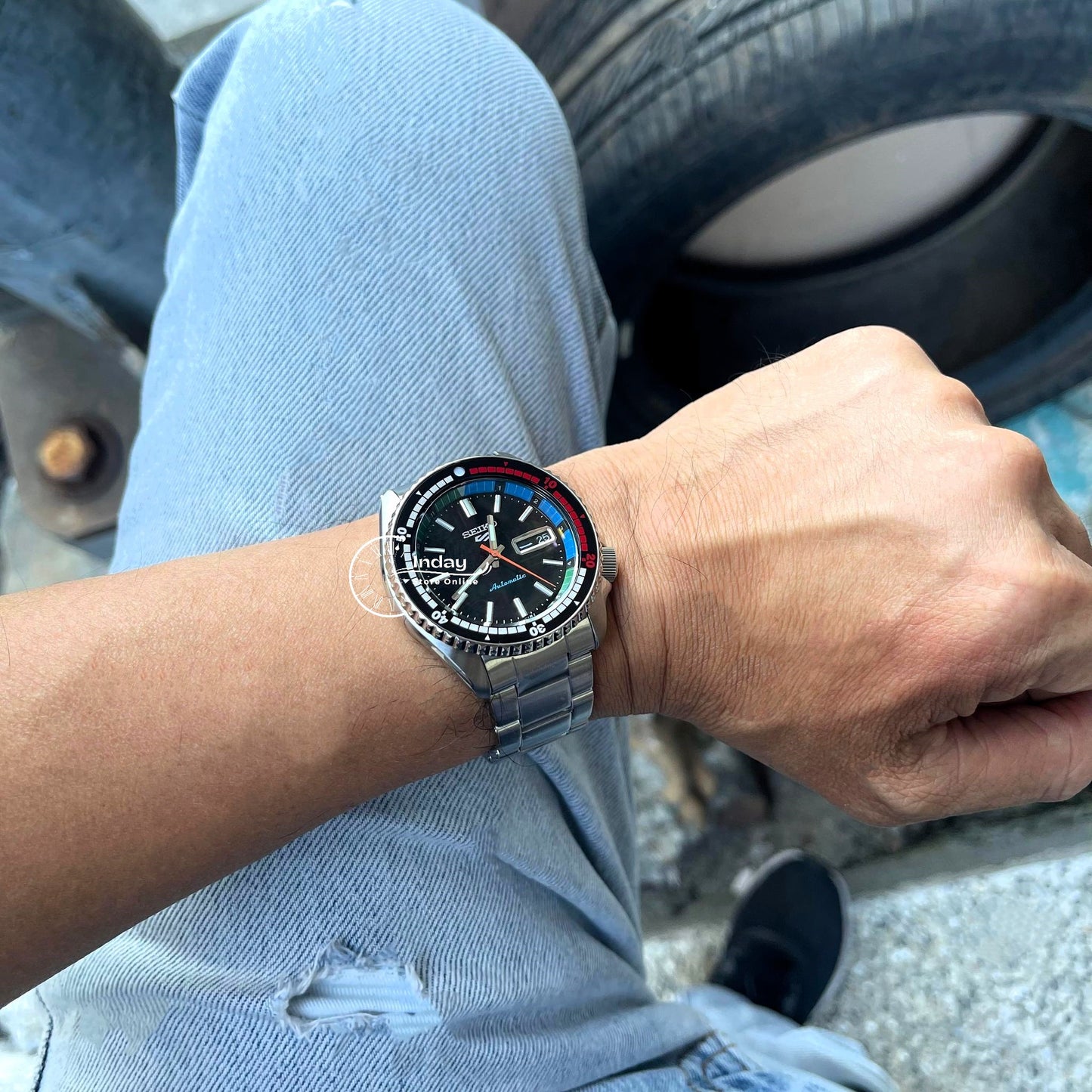 Seiko Automatic Men's Watch SRPK13K1 Seiko 5 Sports
