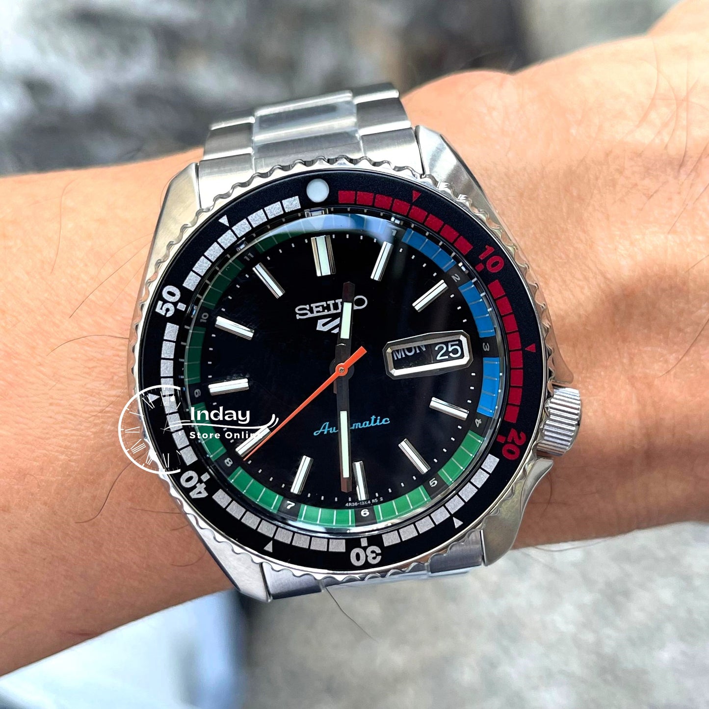 Seiko Automatic Men's Watch SRPK13K1 Seiko 5 Sports