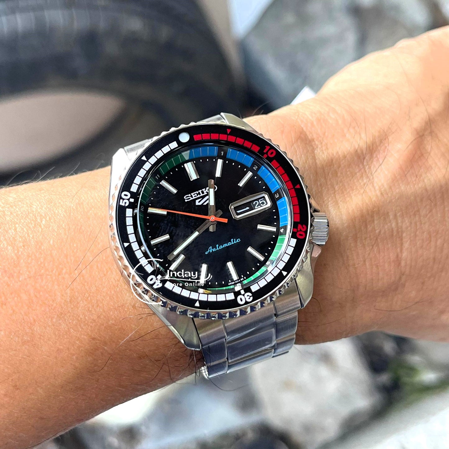 Seiko Automatic Men's Watch SRPK13K1 Seiko 5 Sports