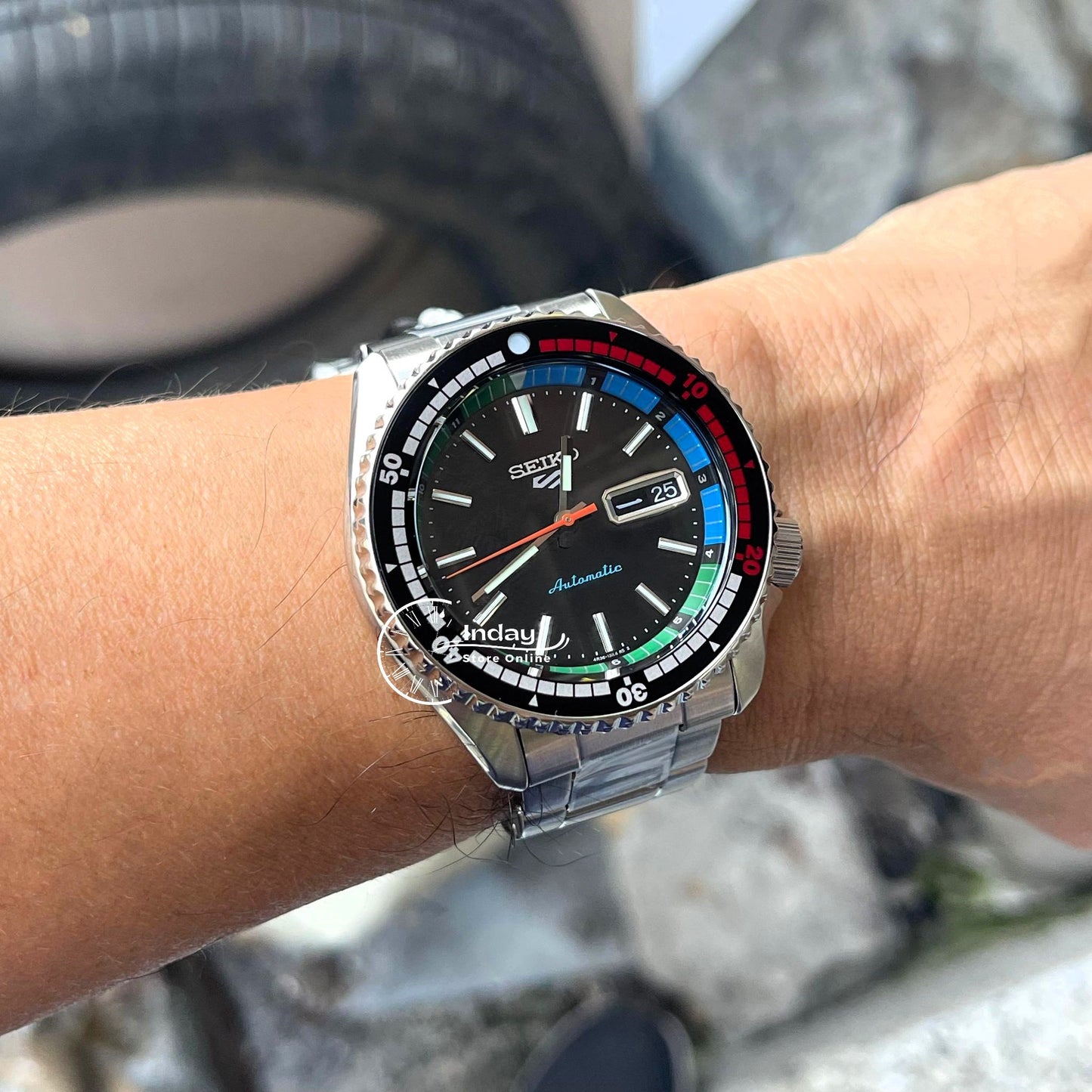 Seiko Automatic Men's Watch SRPK13K1 Seiko 5 Sports