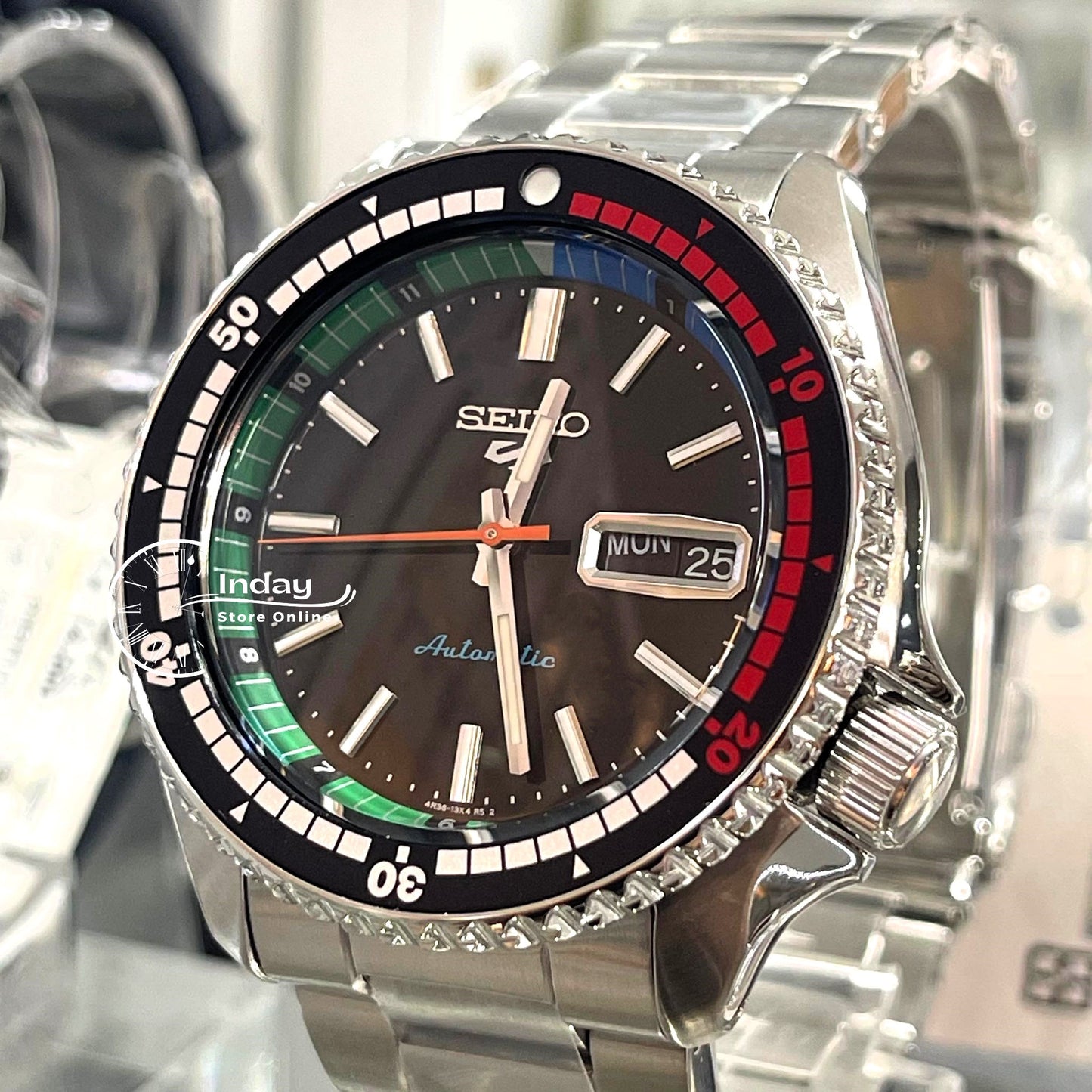 Seiko Automatic Men's Watch SRPK13K1 Seiko 5 Sports