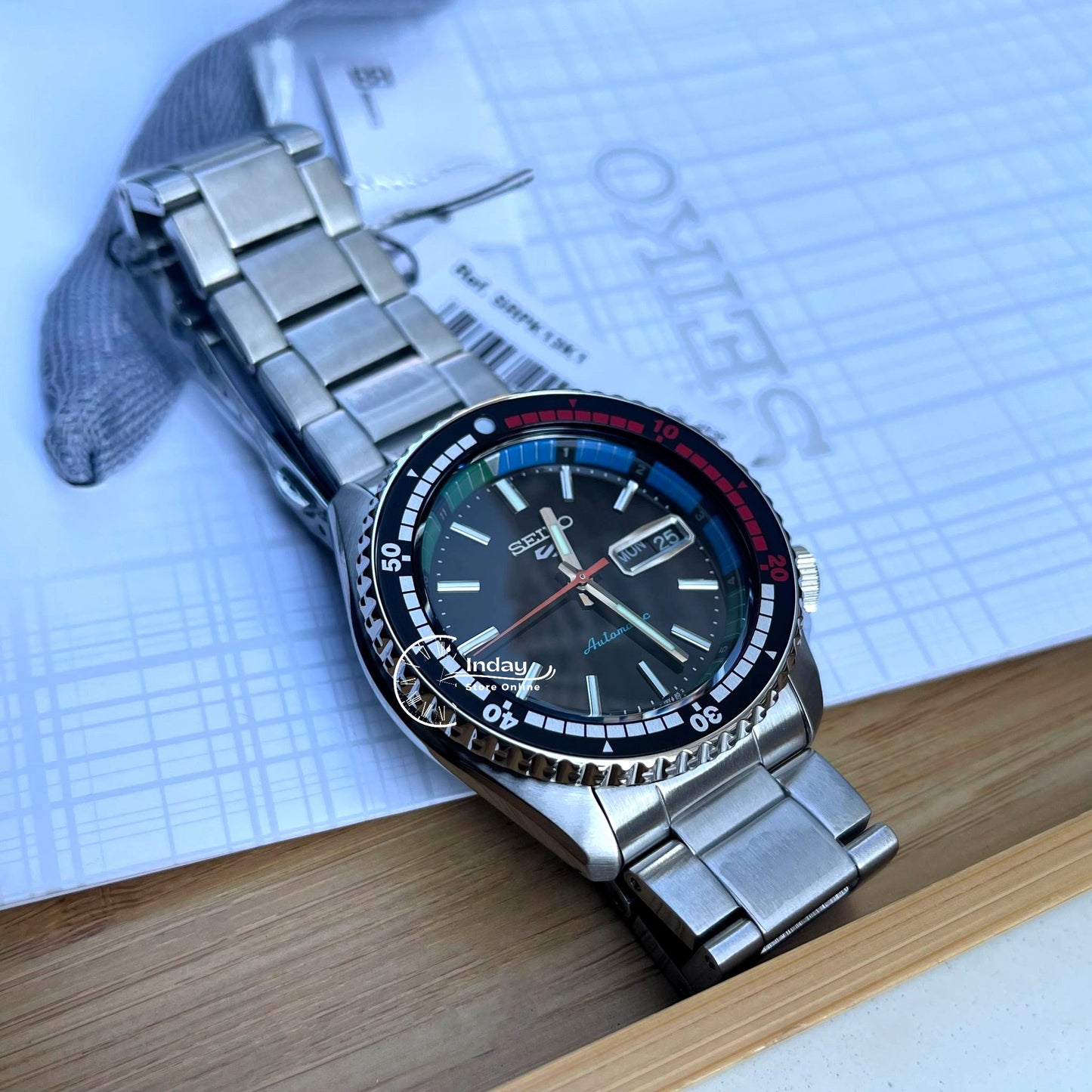 Seiko Automatic Men's Watch SRPK13K1 Seiko 5 Sports