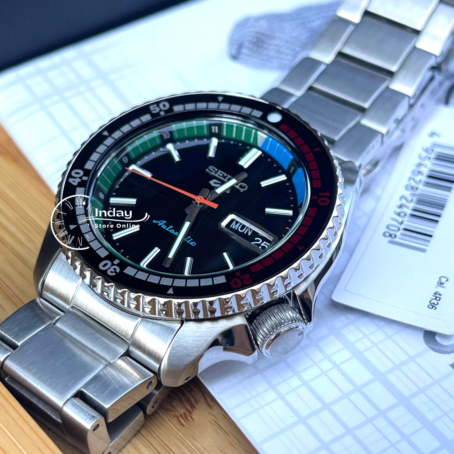 Seiko Automatic Men's Watch SRPK13K1 Seiko 5 Sports