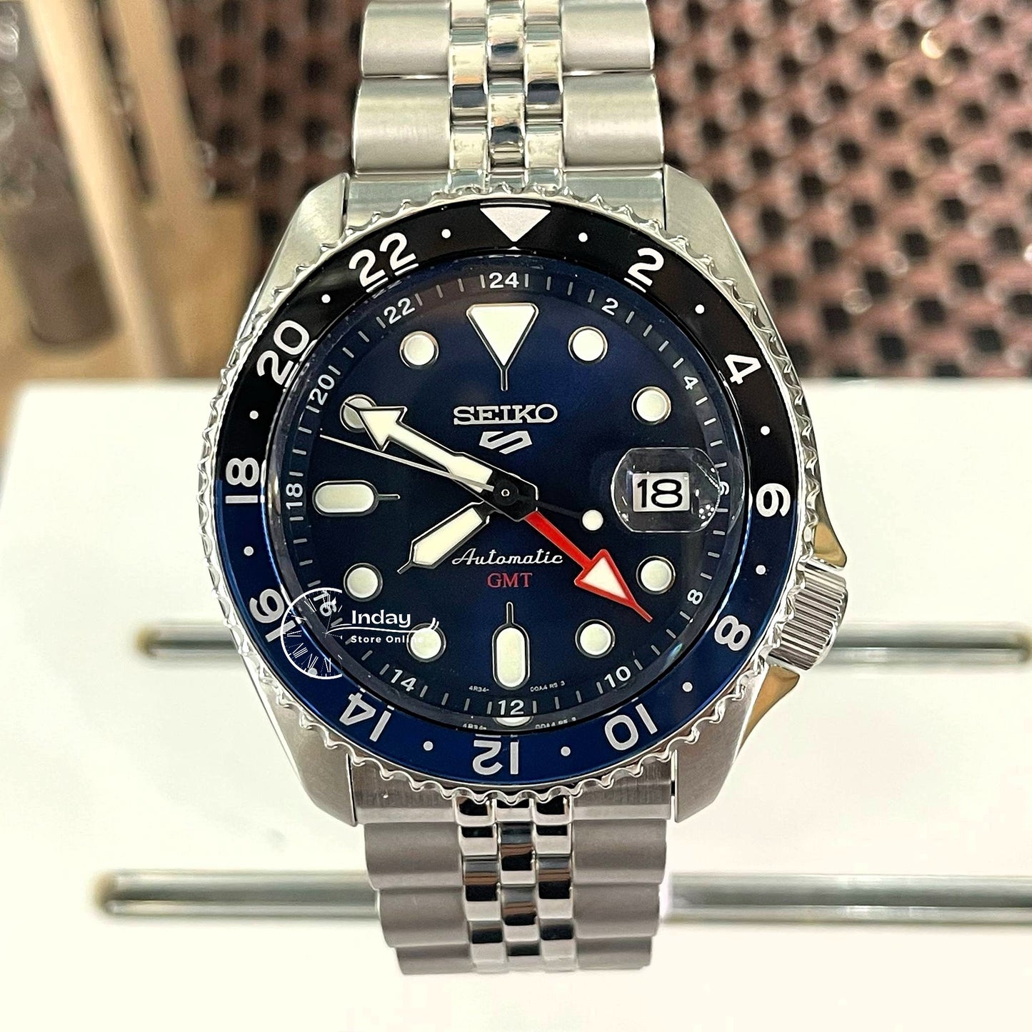 Seiko Automatic Men's Watch SSK003K1 Seiko 5 Sports SSK003K1 BOY GMT