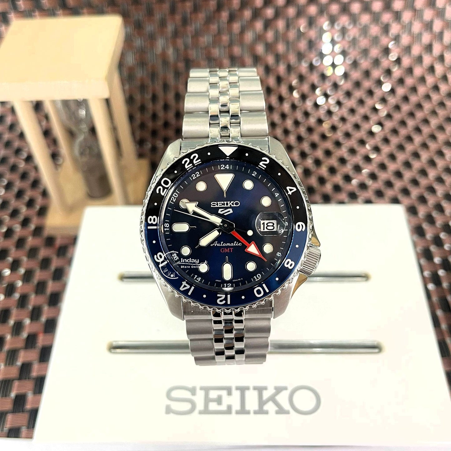 Seiko Automatic Men's Watch SSK003K1 Seiko 5 Sports SSK003K1 BOY GMT