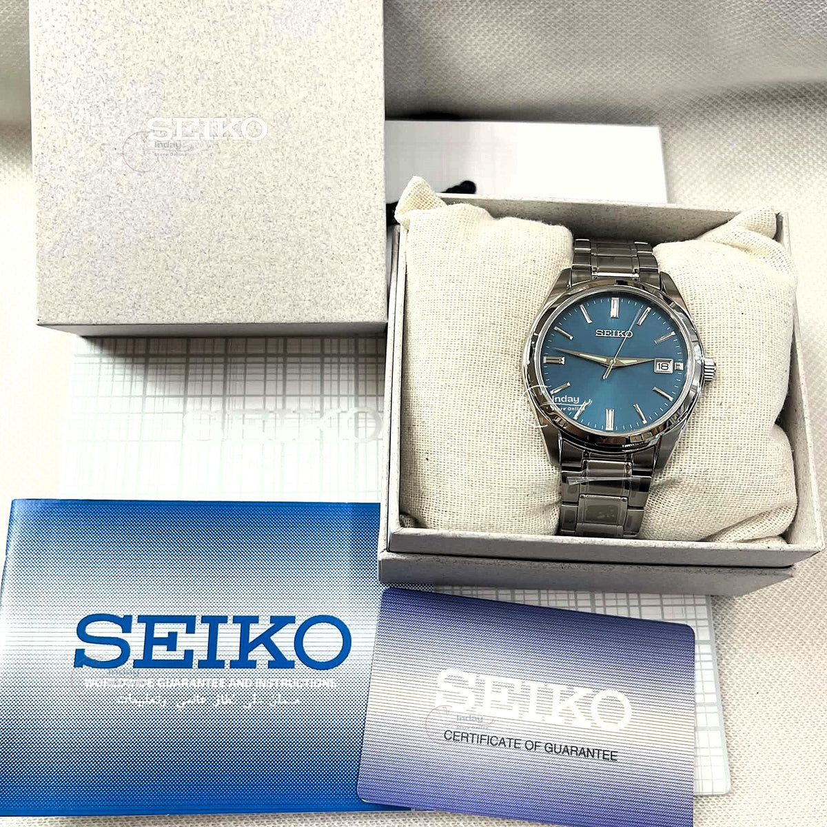 Seiko Men's Battery Operated Watch SUR525P1 Sapphire Crystal Caliber 6N52 Luminous Stainless Steel Band Battery Life: 3 Years
