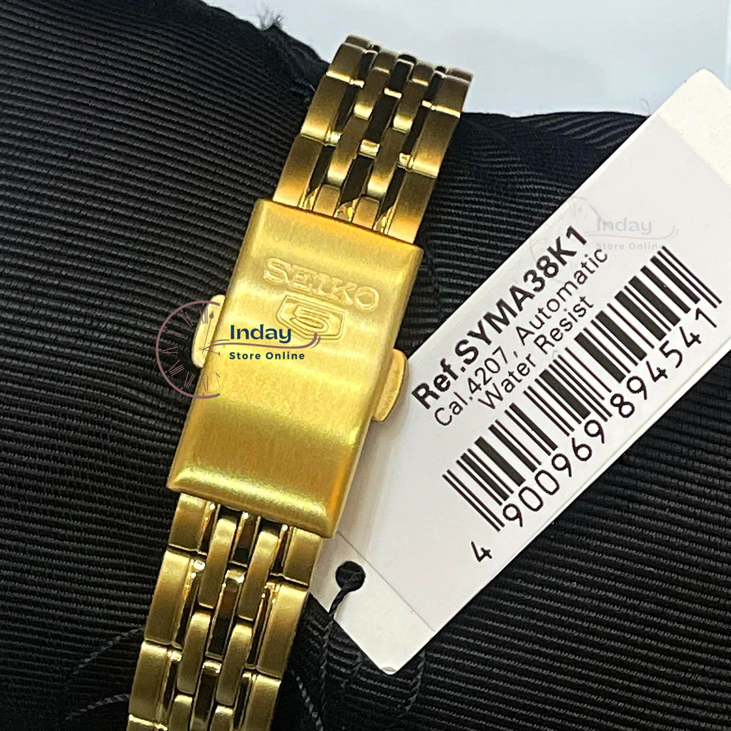 Seiko Automatic Women's Watch SYMA38K1 Gold Tone Stainless Steel Luminous