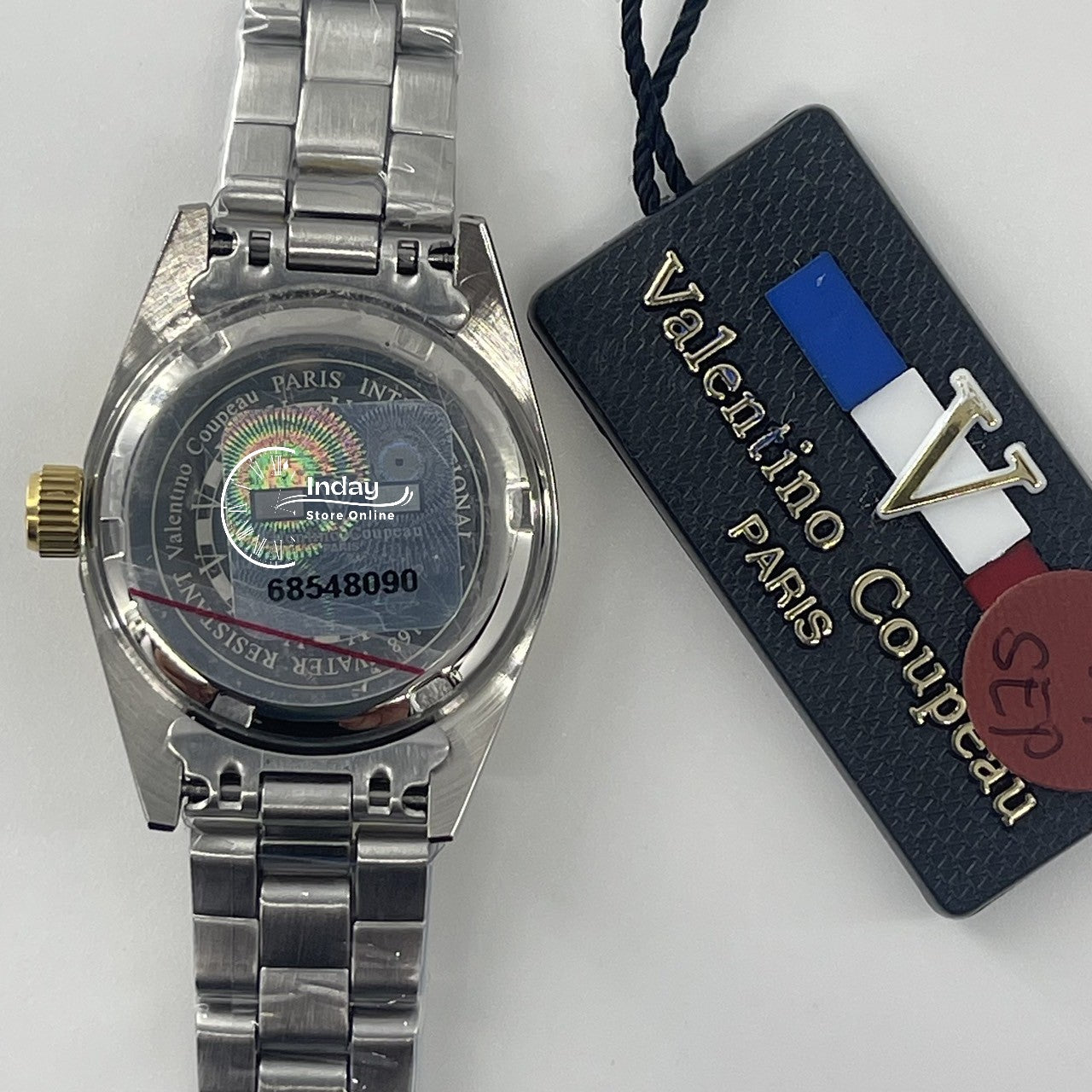 范倫鐵諾 古柏 Coupeau Women's Watch 12168TL-13 Two-Tone Stainless Steel Band