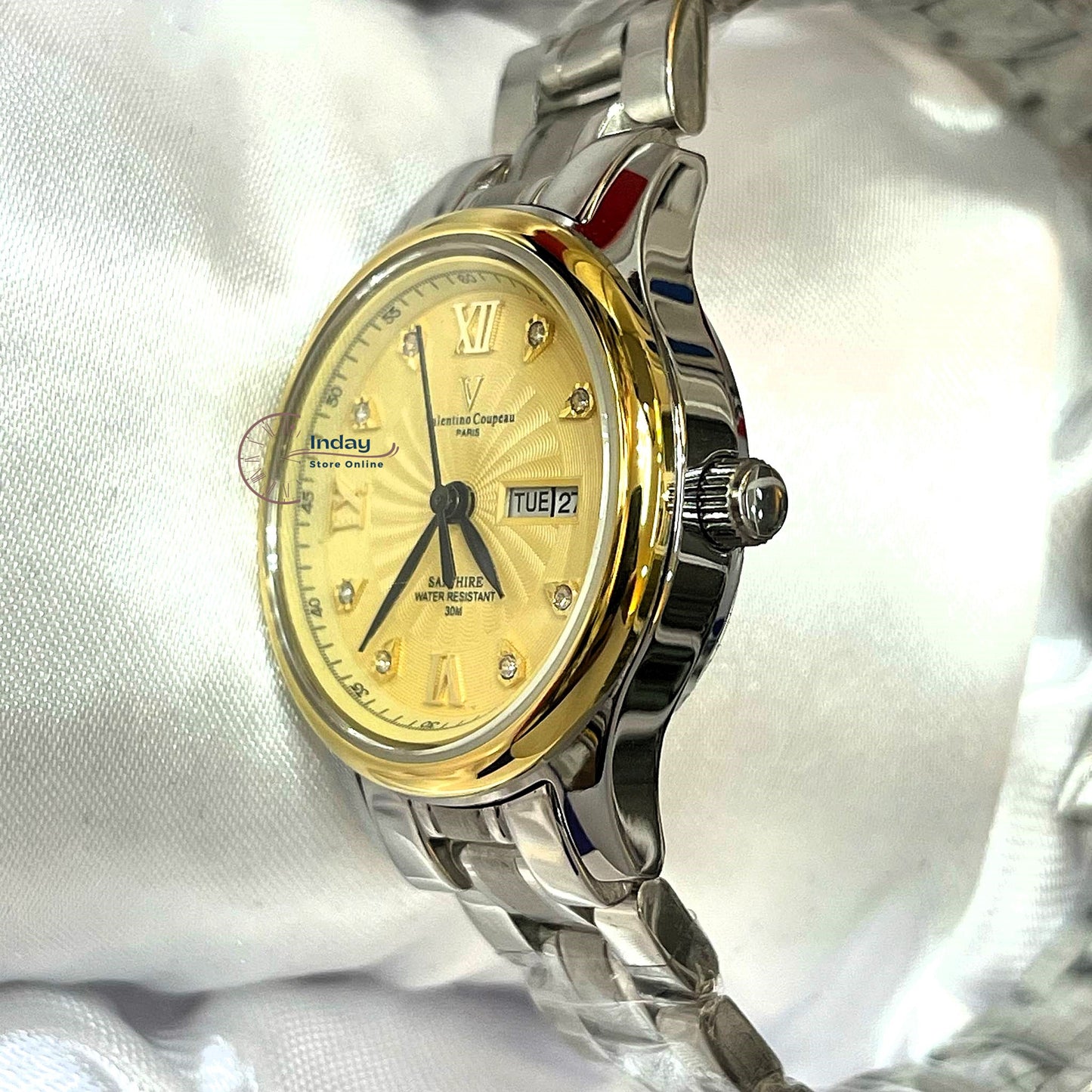 范倫鐵諾 古柏 Coupeau Women's Watch 61607TKAL-3