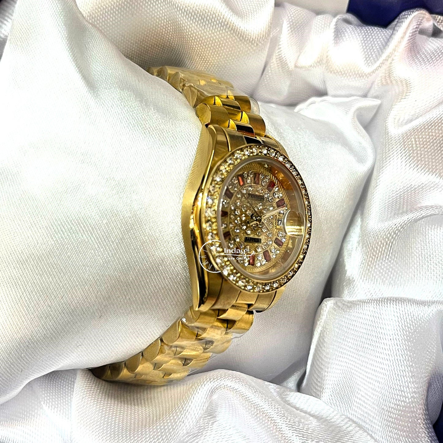 Valentino Coupeau Women's Watch V70302KHL-9 Gold Stainless Steel Classic Design Water Resistant