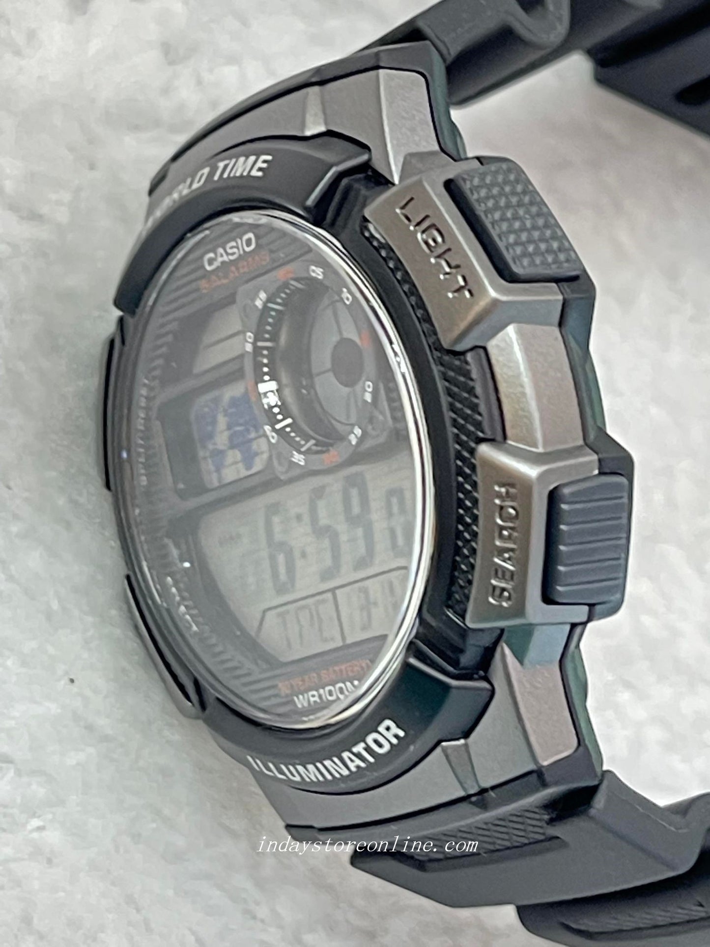 Casio Digital Men's Watch AE-1000W-1B Digital Sporty Design Resin Band Resin Glass Battery life: 10 Years