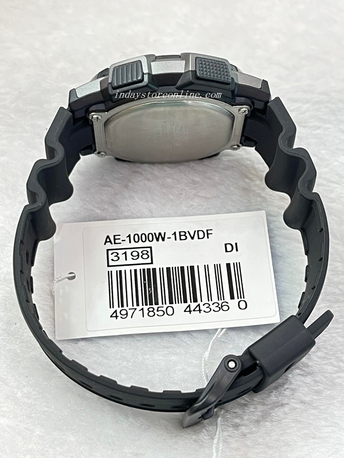 Casio Digital Men's Watch AE-1000W-1B Digital Sporty Design Resin Band Resin Glass Battery life: 10 Years