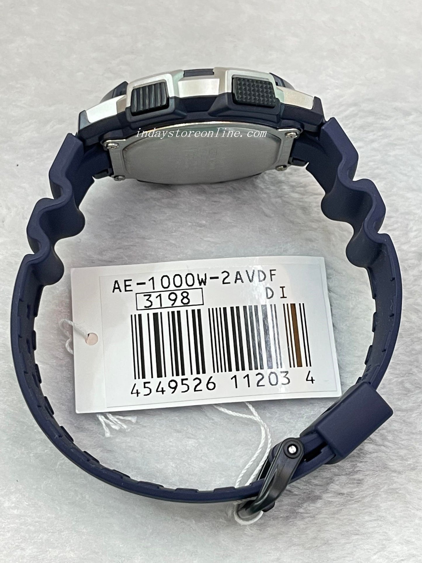 Casio Digital Men's Watch AE-1000W-2A Digital Resin Band Resin Glass Battery Life: 10 years