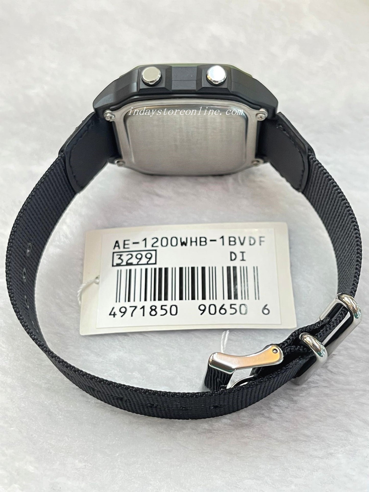 Casio Digital Men's Watch AE-1200WHB-1B Digital Sporty Design Resin Band Resin Glass Battery Life: 10 years