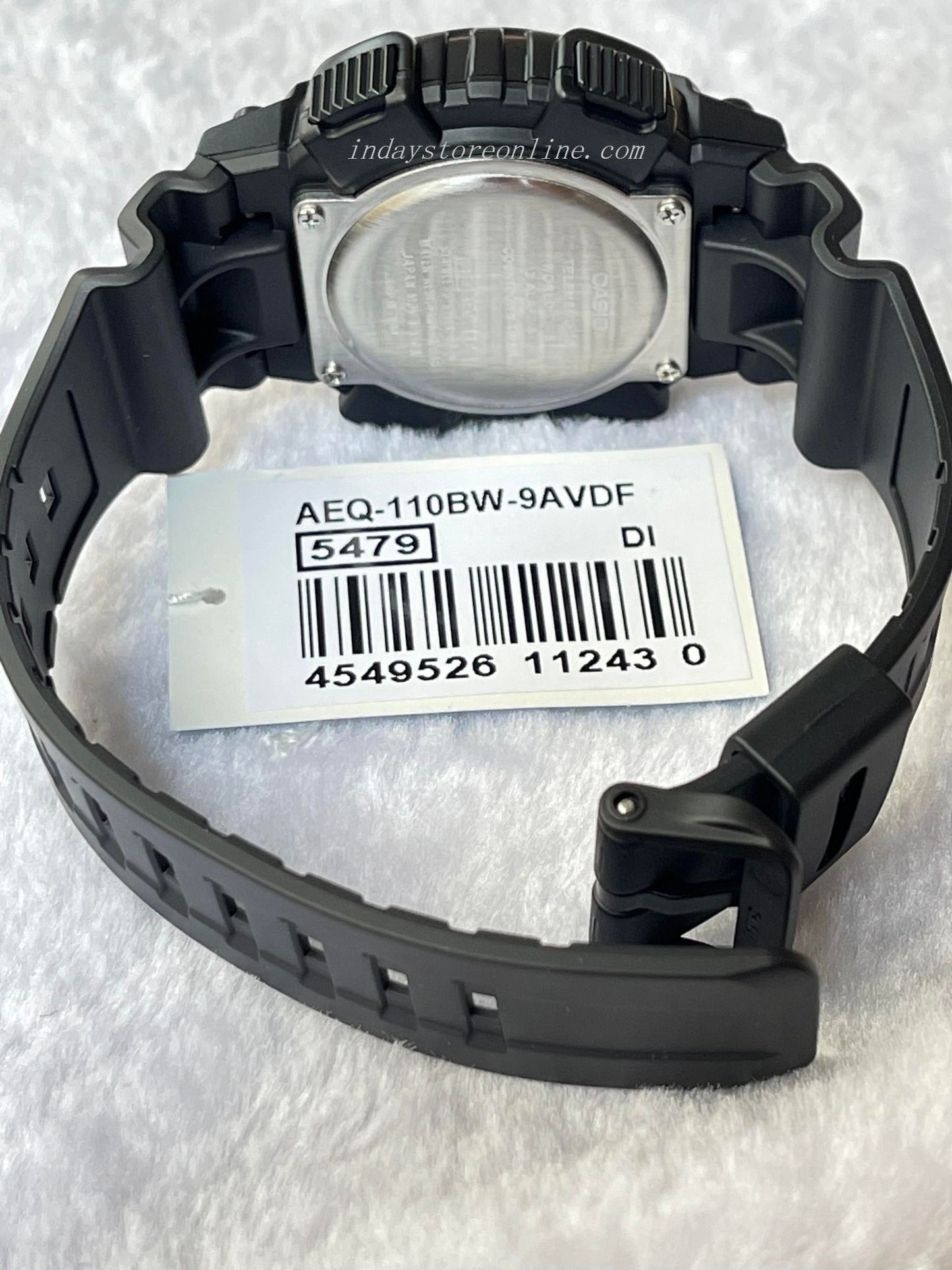 Casio Analog-Digital Men's Watch AEQ-110BW-9A Resin Band Resin Glass Battery Life 10-Years