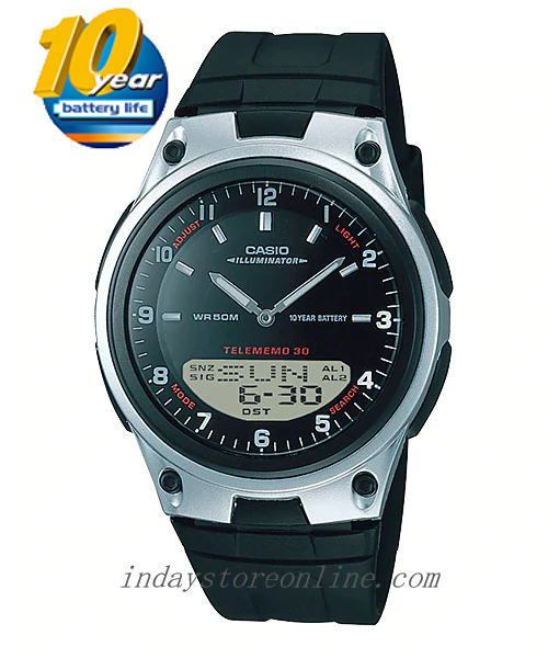Casio Analog-Digital Men's Watch AW-80-1A