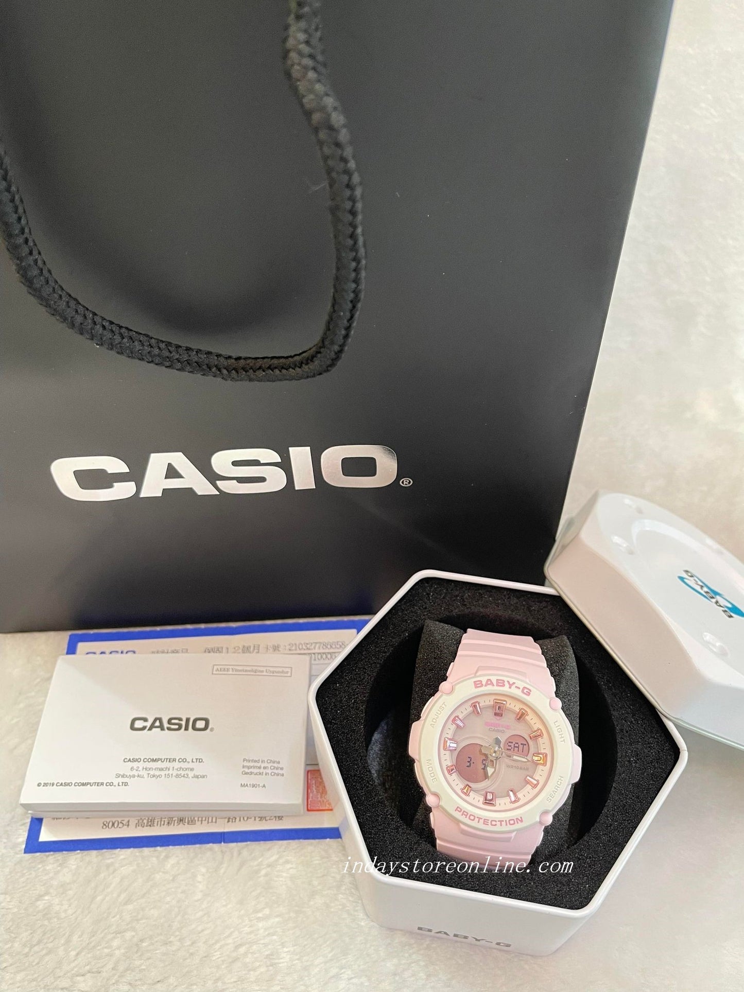 Casio Baby-G Women's Watch BGA-270-4A Resin Band Mineral Glass Shock Resistant