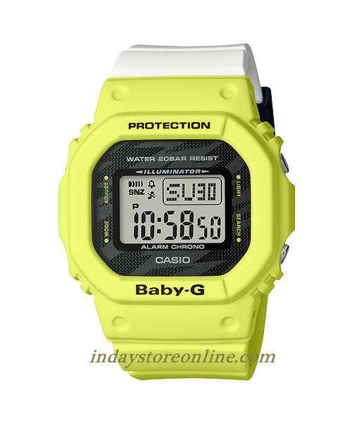 Casio Baby-G Women's Watch BGD-560TG-9 Resin Band Shock Resistant Mineral Glass