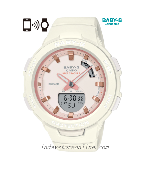 Casio baby g hot sale step tracker bluetooth