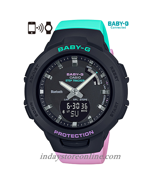 Casio Baby-G Women's Watch BSA-B100MT-1A