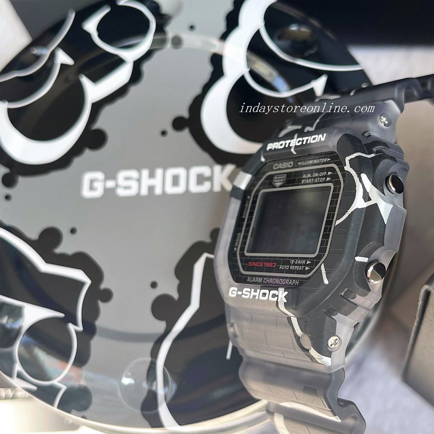 Casio G-Shock Men's Watch DW-5000SS-1 Digital 5600 Series Street Spirit Watch Line