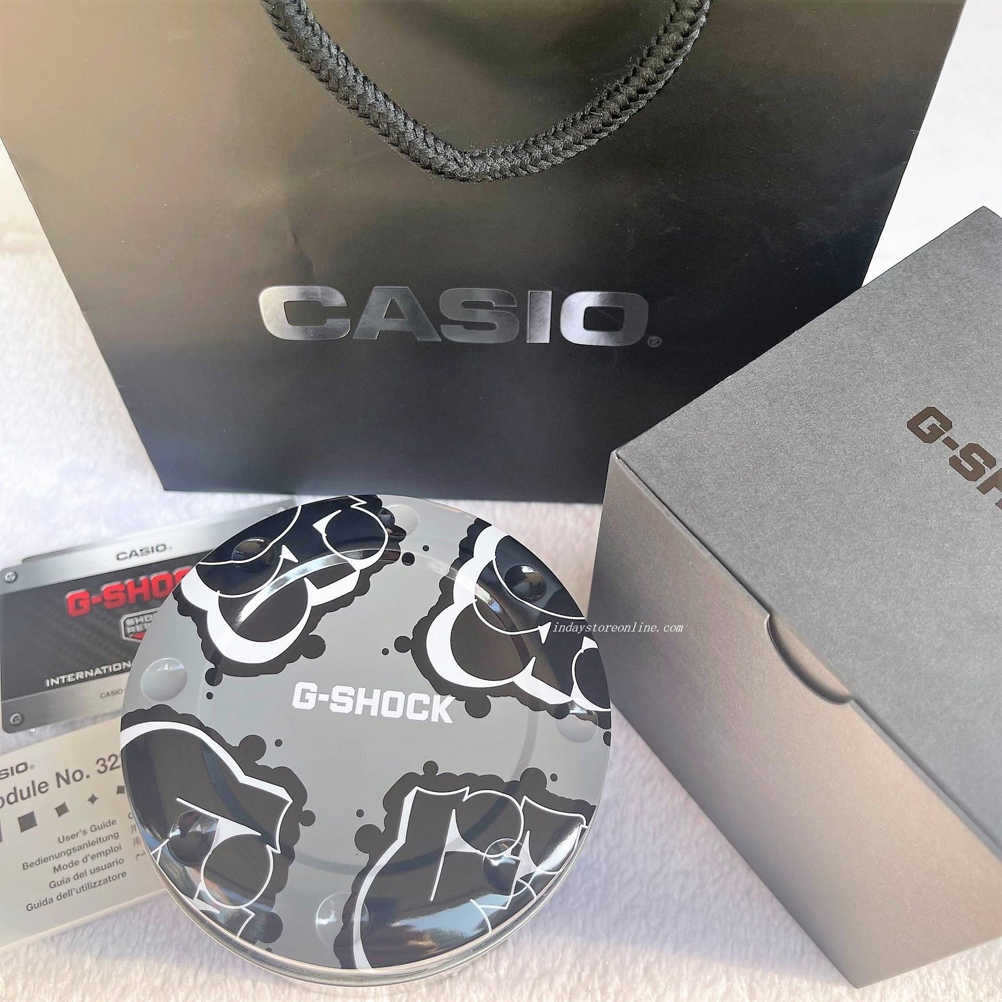 Casio G-Shock Men's Watch DW-5000SS-1 Digital 5600 Series Street Spirit Watch Line