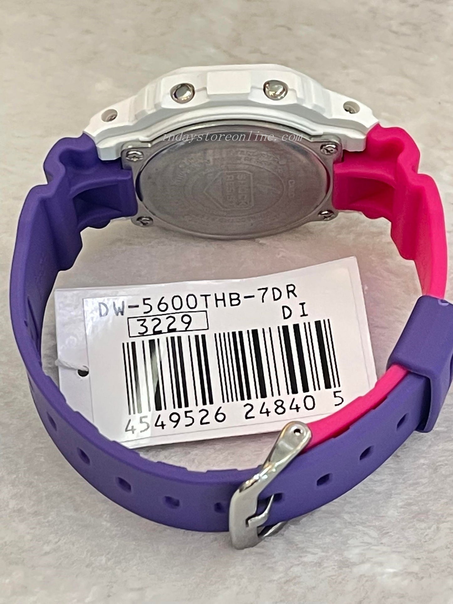 Casio G-Shock Men's Watch DW-5600THB-7 Digital 5600 Series Resin Band Shock Resistant