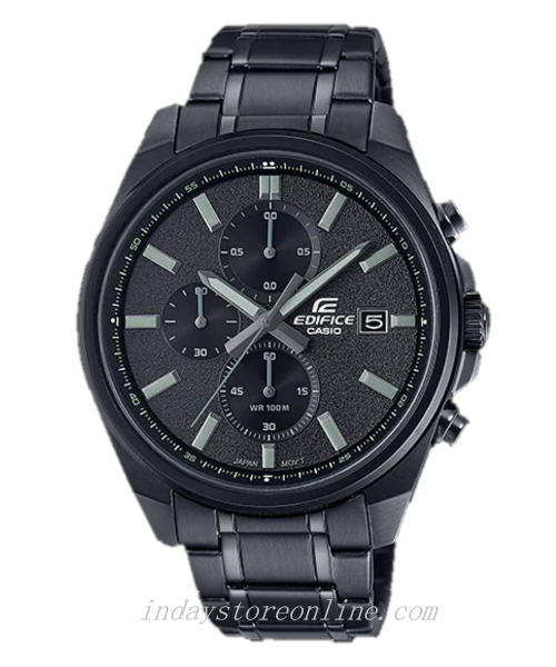 Casio Edifice Men's Watch EFV-610DC-1A Standard Chronograph Mineral Glass Stainless Steel Band