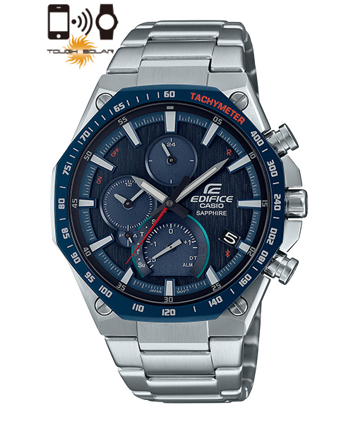 Casio Edifice Men's Watch EQB-1100XDB-2A Smartphone Link Model Solar Powered