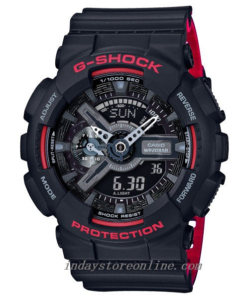 Casio G-Shock Men's Watch GA-110HR-1A Analog-Digital GA-110 Series
